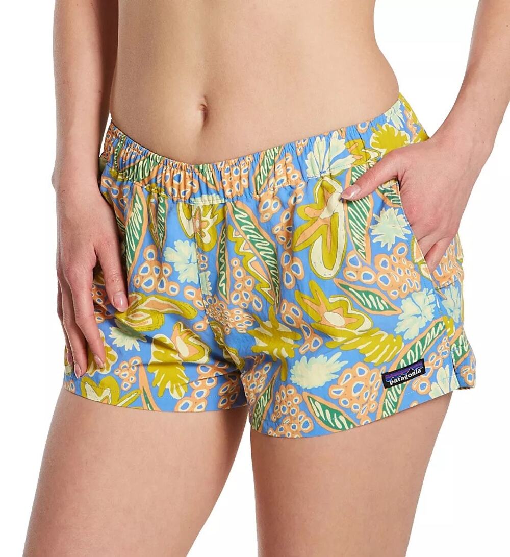 Patagonia Barely Baggie 2.5" Shorts Flourish Abundant Blue